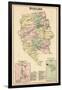 1873, Bernard, Bernardsville, Liberty Corner, New Jersey, United States-null-Framed Giclee Print