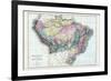 1873, Brazil, Bolivia, Peru, Ecuador-null-Framed Giclee Print