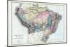 1873, Brazil, Bolivia, Peru, Ecuador-null-Mounted Premium Giclee Print