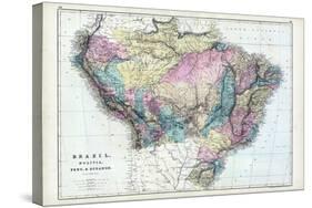 1873, Brazil, Bolivia, Peru, Ecuador-null-Stretched Canvas