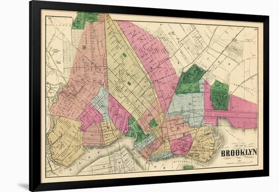 1873, Brooklyn, New York, United States-null-Framed Giclee Print