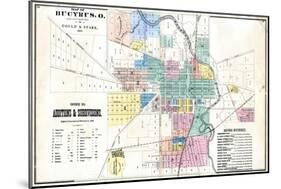 1873, Bucyrus, Ohio, United States-null-Mounted Giclee Print