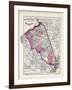 1873, Burlington County, New Jersey, United States-null-Framed Giclee Print
