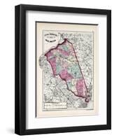 1873, Burlington County, New Jersey, United States-null-Framed Giclee Print