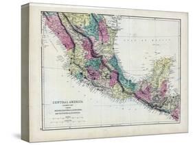 1873, Central America - Mexico, Guatemala, Honduras, San Salvador, Nicaragua-null-Stretched Canvas