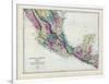 1873, Central America - Mexico, Guatemala, Honduras, San Salvador, Nicaragua-null-Framed Giclee Print