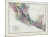 1873, Central America - Mexico, Guatemala, Honduras, San Salvador, Nicaragua-null-Mounted Giclee Print