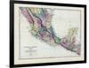 1873, Central America - Mexico, Guatemala, Honduras, San Salvador, Nicaragua-null-Framed Giclee Print