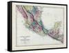 1873, Central America - Mexico, Guatemala, Honduras, San Salvador, Nicaragua-null-Framed Stretched Canvas