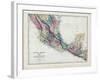 1873, Central America - Mexico, Guatemala, Honduras, San Salvador, Nicaragua-null-Framed Giclee Print