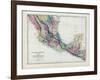 1873, Central America - Mexico, Guatemala, Honduras, San Salvador, Nicaragua-null-Framed Giclee Print