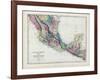 1873, Central America - Mexico, Guatemala, Honduras, San Salvador, Nicaragua-null-Framed Giclee Print