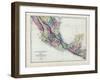 1873, Central America - Mexico, Guatemala, Honduras, San Salvador, Nicaragua-null-Framed Giclee Print