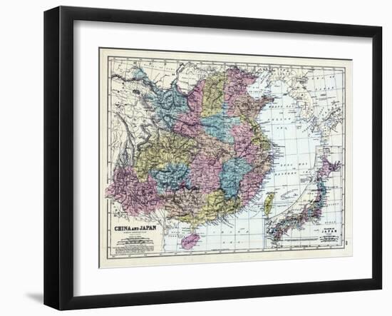 1873, China, Japan-null-Framed Giclee Print