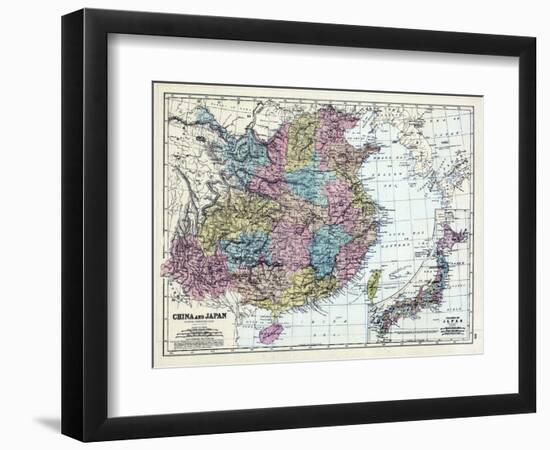 1873, China, Japan-null-Framed Giclee Print