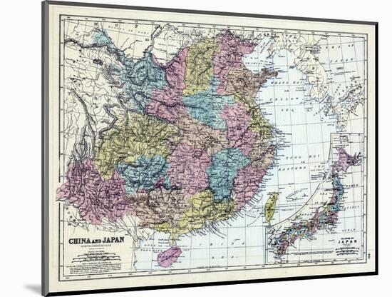 1873, China, Japan-null-Mounted Giclee Print
