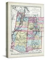 1873, Colorado, Utah, New Mexico, Arizona, USA-null-Stretched Canvas