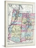 1873, Colorado, Utah, New Mexico, Arizona, USA-null-Stretched Canvas
