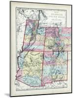 1873, Colorado, Utah, New Mexico, Arizona, USA-null-Mounted Giclee Print