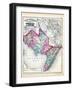 1873, Cumberland and Cape May Counties Map, New Jersey, United States-null-Framed Giclee Print