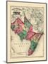 1873, Cumberland and Cape May Counties, New Jersey, United States-null-Mounted Giclee Print