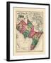 1873, Cumberland and Cape May Counties, New Jersey, United States-null-Framed Giclee Print