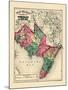 1873, Cumberland and Cape May Counties, New Jersey, United States-null-Mounted Giclee Print