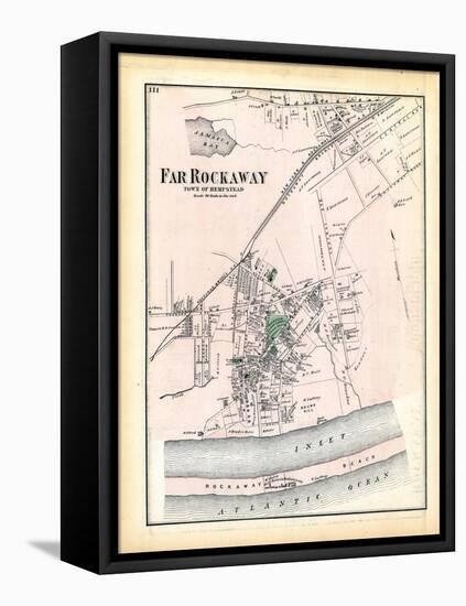 1873, Far Rockaway Town, New York, United States-null-Framed Stretched Canvas