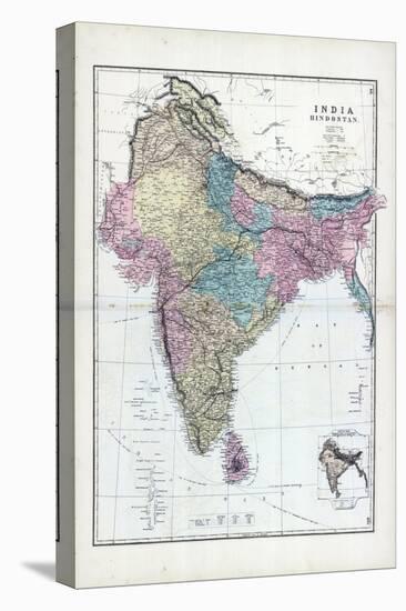 1873, India, Hindostan-null-Stretched Canvas