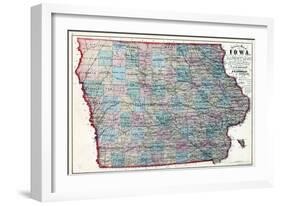 1873, Iowa, United States-null-Framed Giclee Print