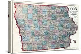 1873, Iowa, United States-null-Stretched Canvas