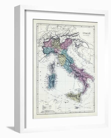 1873, Italy-null-Framed Premium Giclee Print