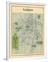 1873, Kalamazoo, Michigan, United States-null-Framed Premium Giclee Print