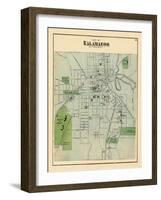 1873, Kalamazoo, Michigan, United States-null-Framed Giclee Print