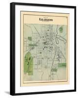 1873, Kalamazoo, Michigan, United States-null-Framed Giclee Print