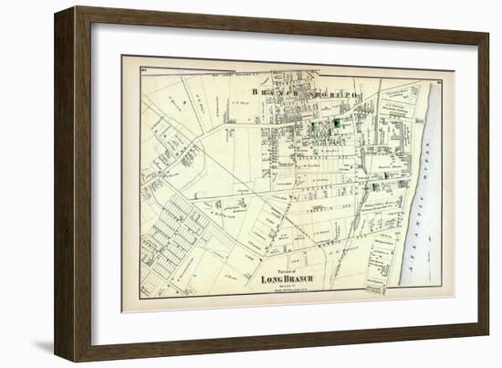 1873, Long Branch, New Jersey, United States-null-Framed Giclee Print