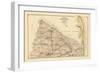 1873, Middletown and Ocean Townships, New Jersey, United States-null-Framed Giclee Print