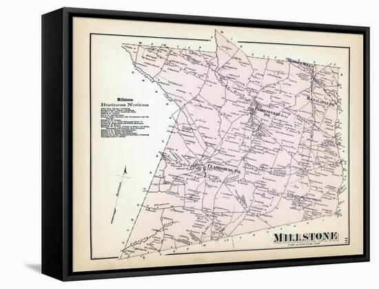 1873, Millstone Township, New Jersey, United States-null-Framed Stretched Canvas