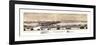 1873, Moline Panoramic View, Illinois, United States-null-Framed Giclee Print