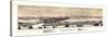 1873, Moline Panoramic View, Illinois, United States-null-Stretched Canvas