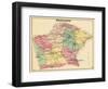 1873, Montgomery Township, Plainville P.O., Rocky Hill P.O., New Jersey, United States-null-Framed Giclee Print