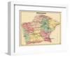 1873, Montgomery Township, Plainville P.O., Rocky Hill P.O., New Jersey, United States-null-Framed Giclee Print