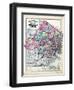 1873, Morris, Passaic and Bergen Counties Map, New Jersey, United States-null-Framed Giclee Print