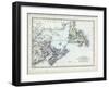 1873, Newfoundland, New Brunswick, Nova Scotia, Cape Breton, Prince Edward Island-null-Framed Giclee Print