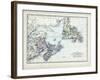 1873, Newfoundland, New Brunswick, Nova Scotia, Cape Breton, Prince Edward Island-null-Framed Giclee Print