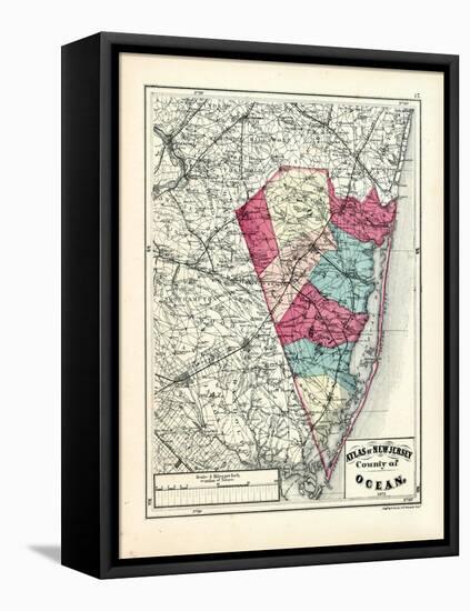 1873, Ocean County, New Jersey, United States-null-Framed Stretched Canvas