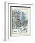 1873, Ohio, Indiana, Illinois, Wisconsin, Michigan, USA-null-Framed Giclee Print