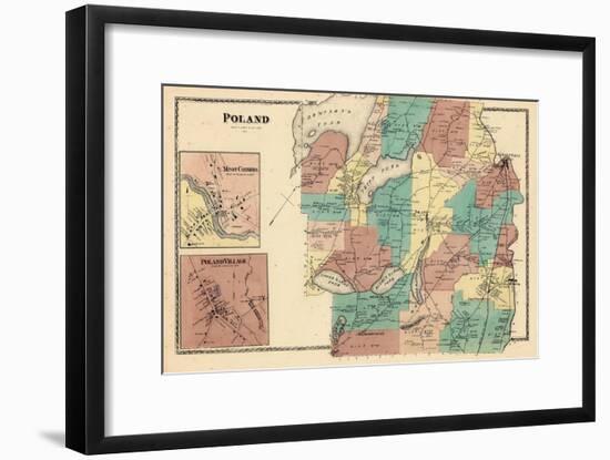 1873, Poland, Maine, United States-null-Framed Giclee Print