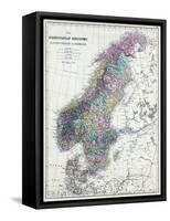 1873, Scandinavian Kingdoms, Norway, Sweden, Denmark-null-Framed Stretched Canvas