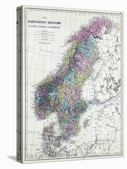 1873, Scandinavian Kingdoms, Norway, Sweden, Denmark-null-Stretched Canvas